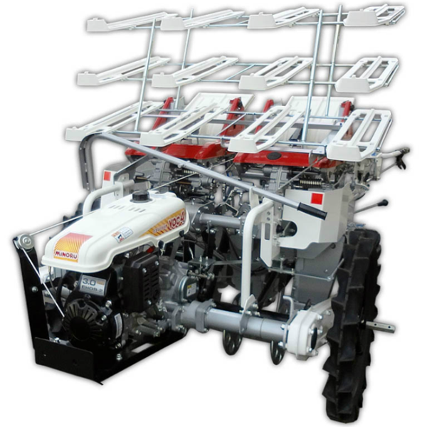 MINORU日本進口步行式2行白洋蔥移栽機VOC221A-120A