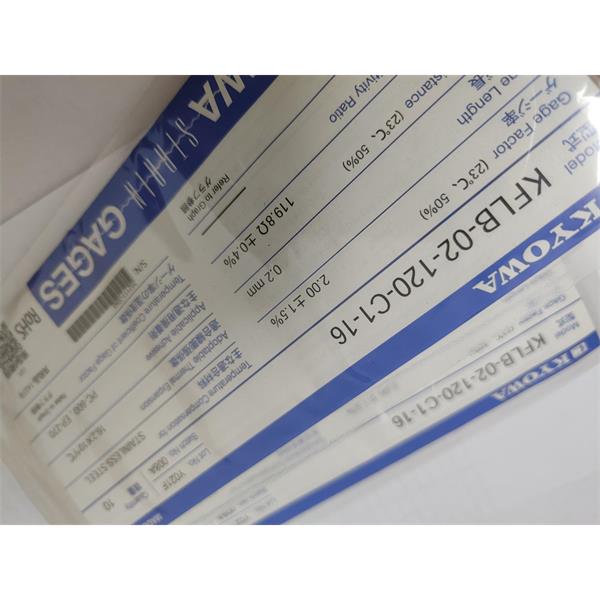 日本原裝進口KYOWA應變片KFGS-2-120-D6-23 L1M2R