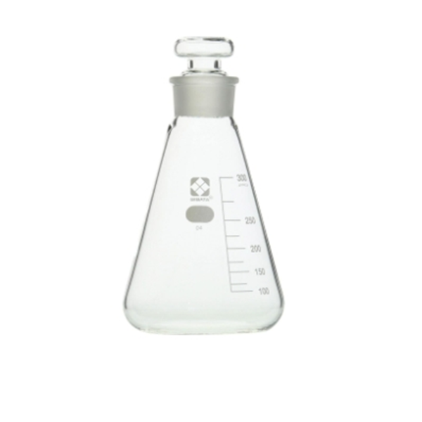 日本SIBATA柴田科學  普通滑動共塞式錐形瓶010330-0200A