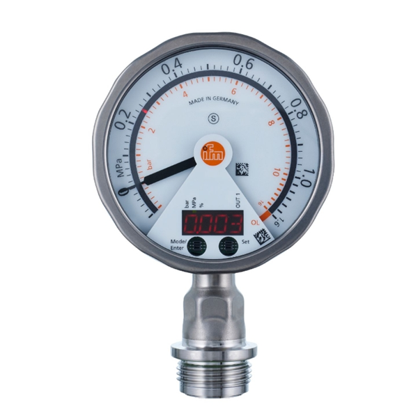 德國IFM易福門帶顯示屏的壓力傳感器PN2094 PN-010-RER14-MFRKG/US/ /V