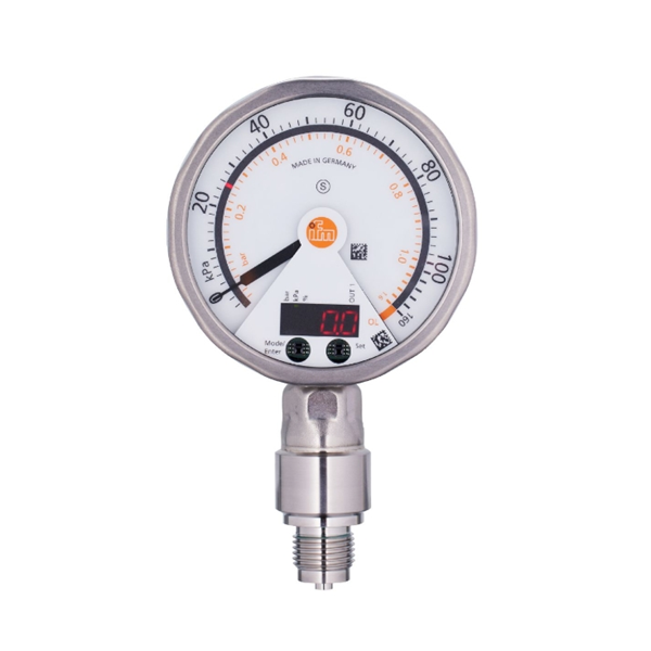 德國(guó)IFM易福門帶模擬顯示屏的齊平式壓力傳感器PG2437 PG-001-REB12-MFRKG/US/ /P
