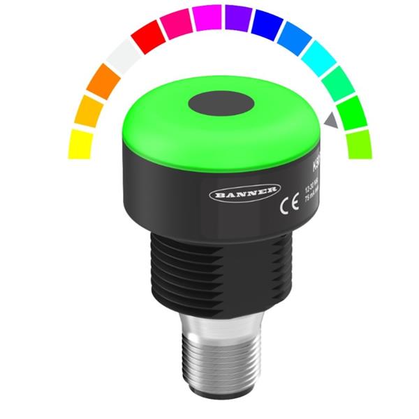 BANNER邦納美國K30 Pro 光學系列傳感器K30PAF100AMRGB7Q