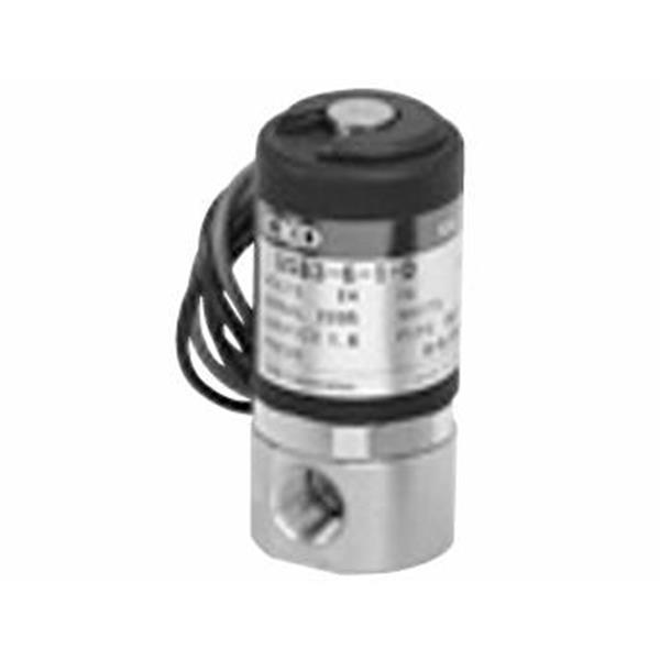 CKD喜開理多種流體小型直動式2通電磁閥USB3-6-2-B-DC12V