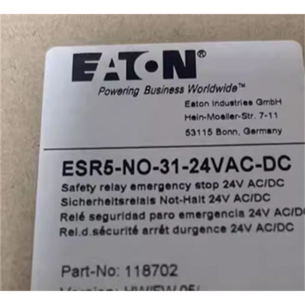 EATON伊頓刀片、玻璃管式斷路器和二極管CB185P-120