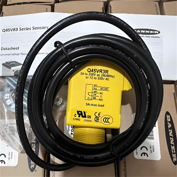 BANNER邦納Q20系列工業級光電傳感器Q20NFF50IRQ7